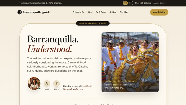 barranquilla.guide homepage